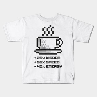 gamer coffee Kids T-Shirt
